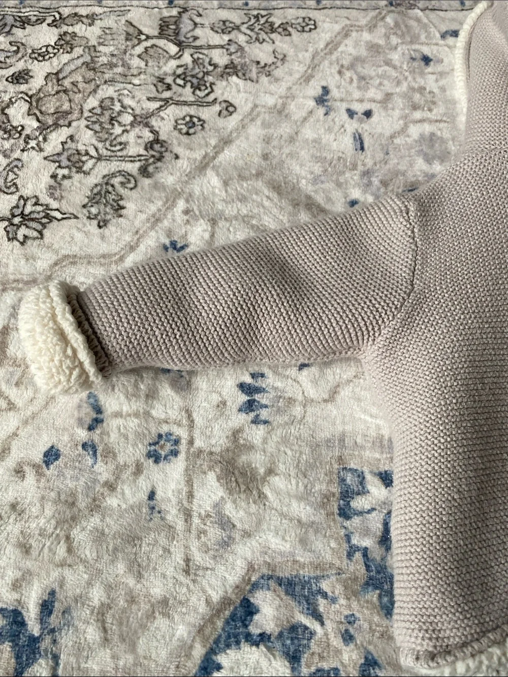 Carter’s Cozy Knit Baby Sherpa Hooded Jacket